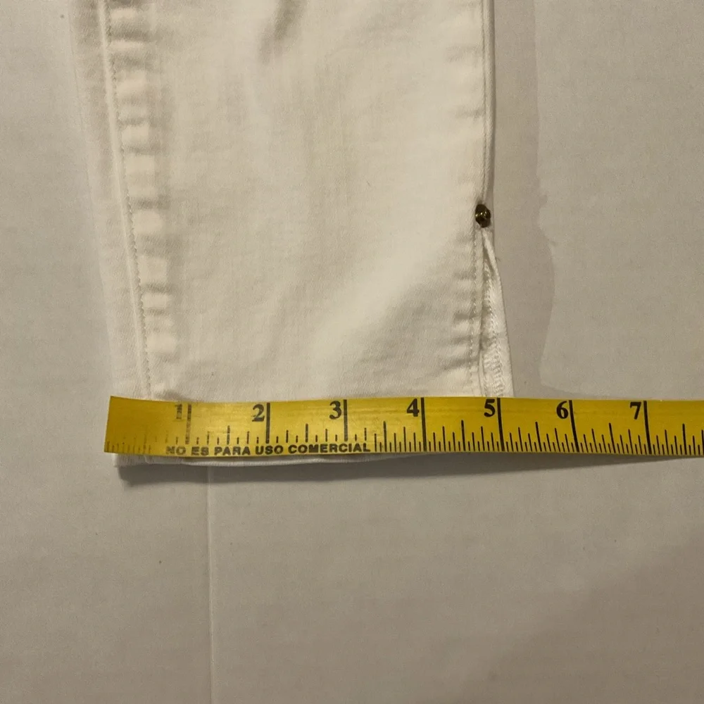 Frame Le Skinny De‎ Jeanne Crop Women’s Jeans size 30 White - Picture 4 of 12